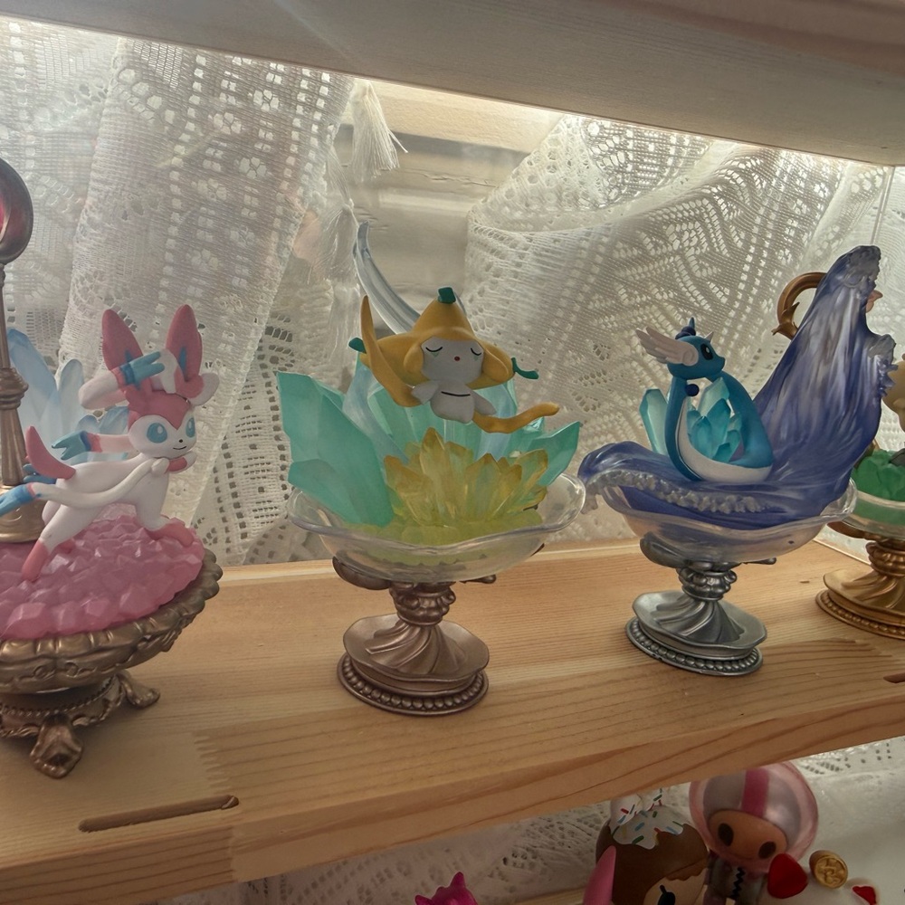 Set of 6 Pokemon Gemstone Collection
